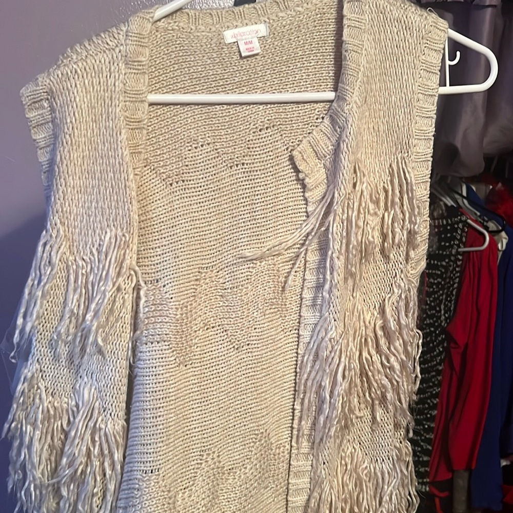 Fringe vest
